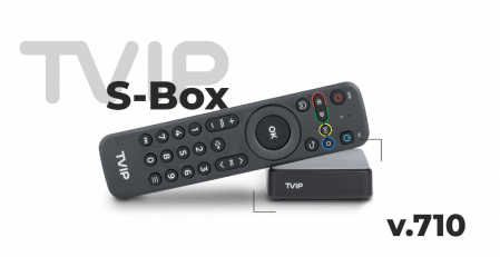 IPTV Медиацентр TVIP S-Box v.710
